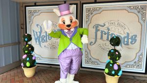 Happy Easter! – Easter Bunny Greets Guests at Disneyland