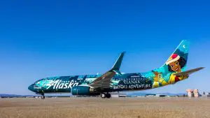 Alaska Airlines Reveals New Disneyland Resort-themed Plane, ‘Tiana’s Bayou Adventure Flyer’