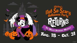 Dates Announced for 2025 Mickey’s Not-So-Scary Halloween Party at Walt Disney World Resort