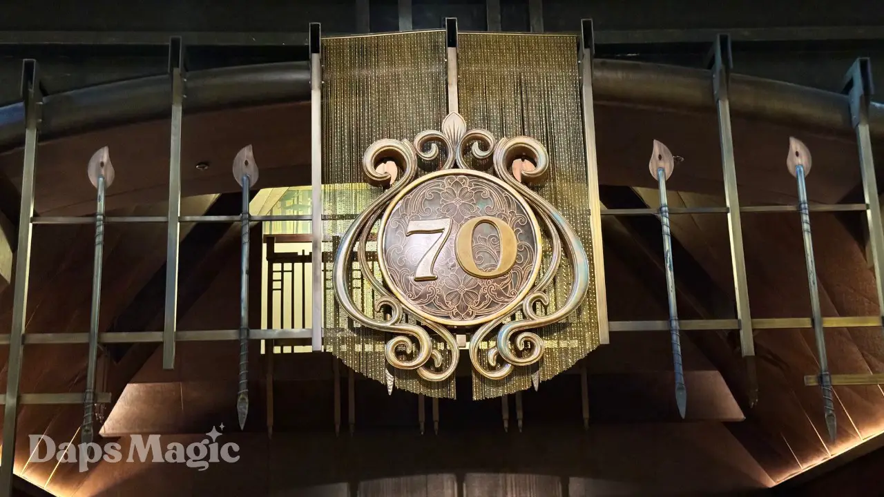 Disneyland Resort 70th Celebration Crest Appears at Disney’s Grand Californian Hotel & Spa