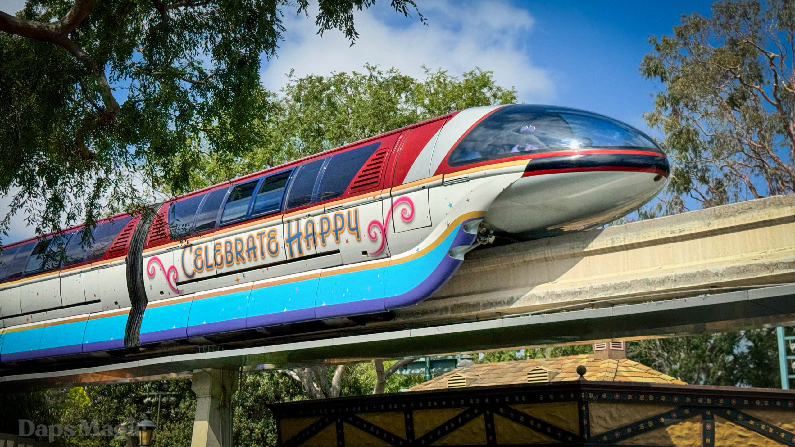 Monorail Red Debuts Disneyland Resort 70th Celebration Look