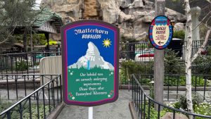 Disneyland’s Matterhorn Bobsleds Close for Refurbishment