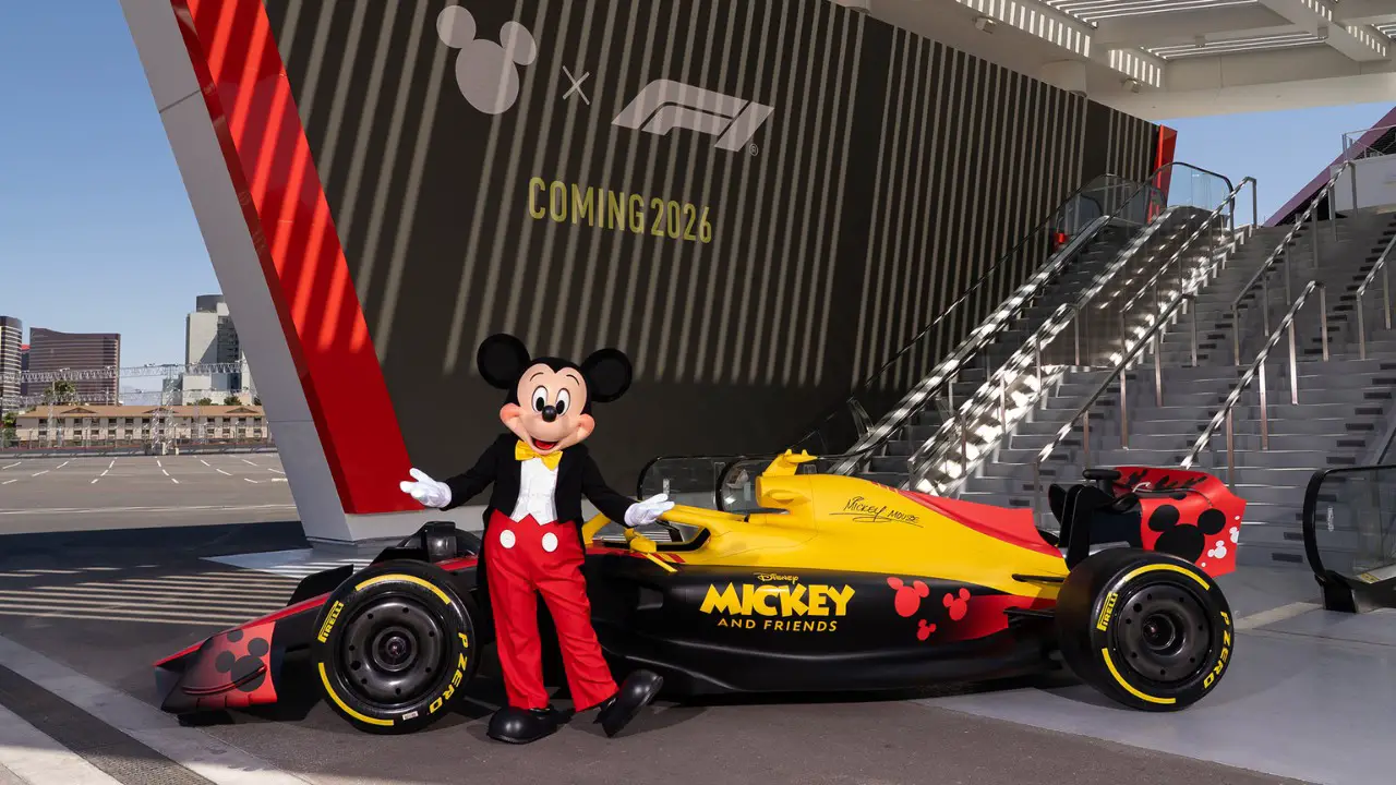 Disney and Formula 1 Announce Collaboration with Disney’s Mickey & Friends