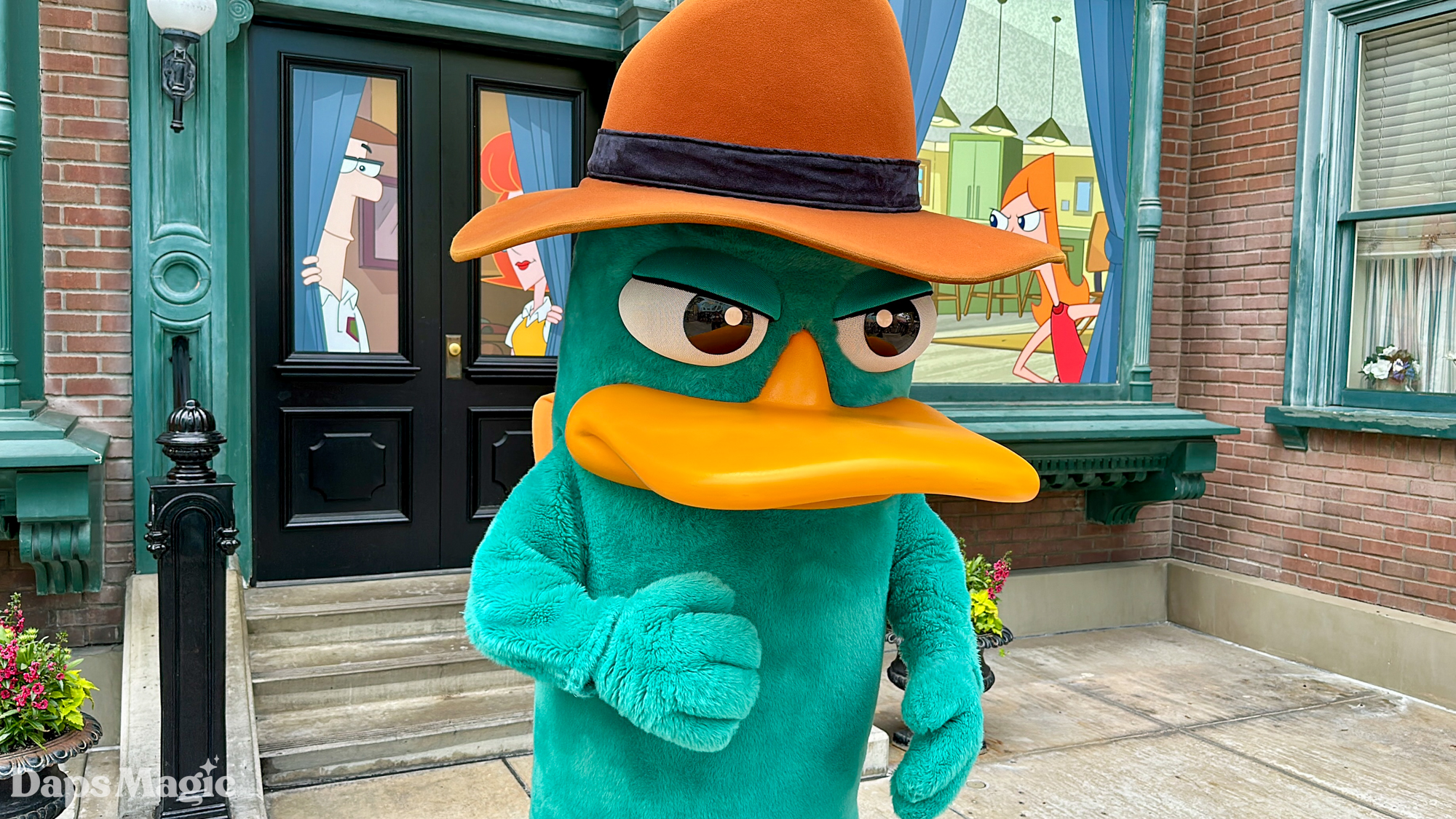 Perry the Platypus Arrives at Disney California Adventure Ahead of New ...