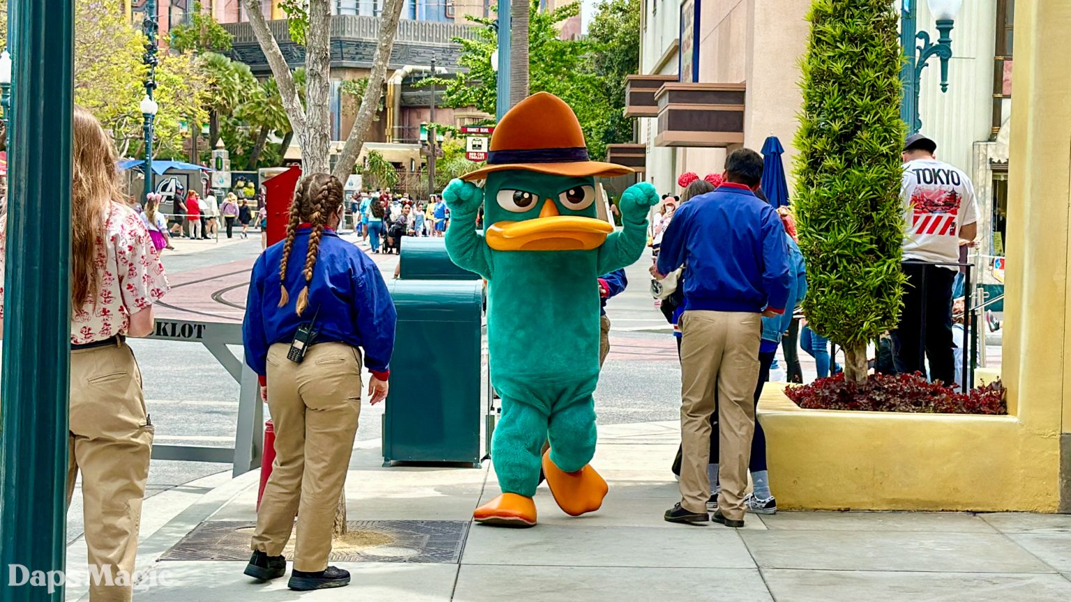 Perry the Platypus Arrives at Disney California Adventure Ahead of New ...