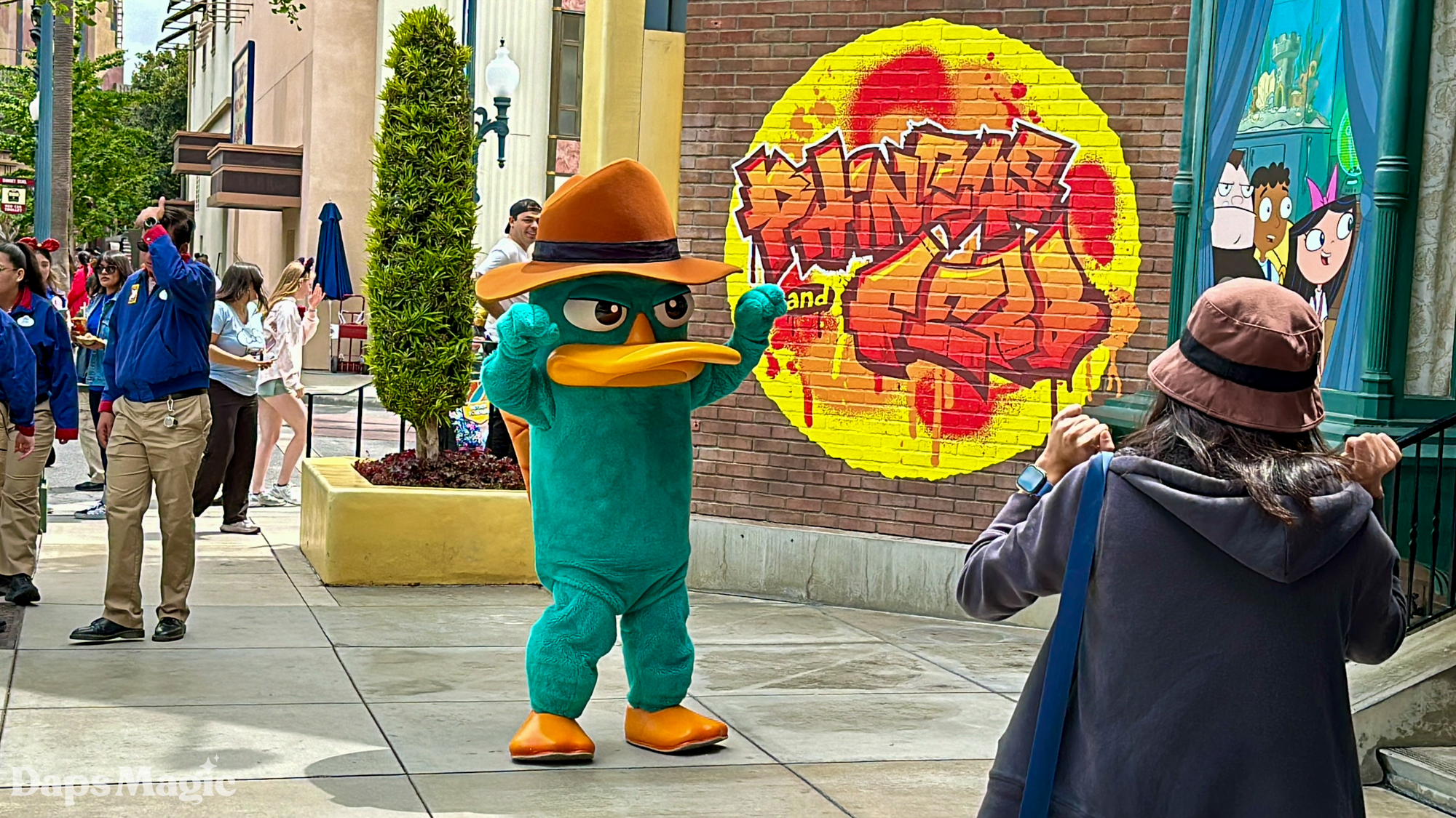 Perry the Platypus Arrives at Disney California Adventure Ahead of New ...
