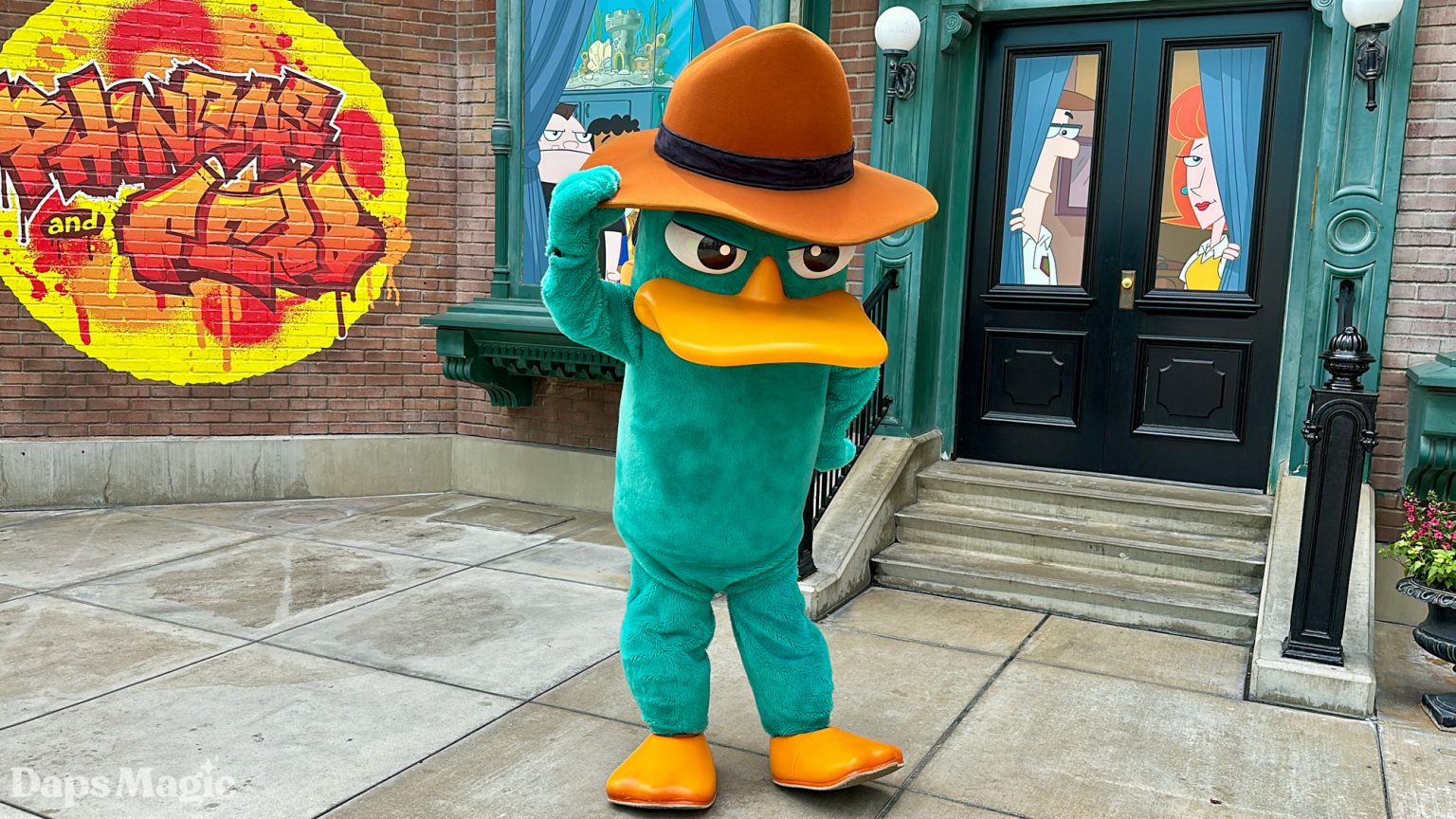 Perry the Platypus Arrives at Disney California Adventure Ahead of New ...
