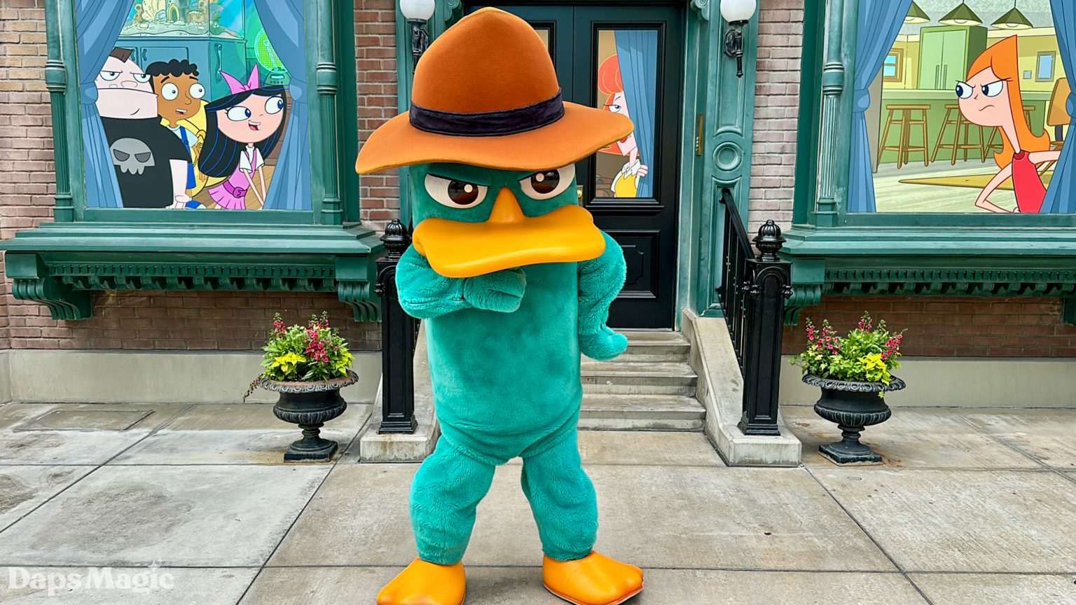 Perry the Platypus Arrives at Disney California Adventure Ahead of New ...