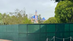 New Walls Go Up Around Pixie Hollow at Disneyland
