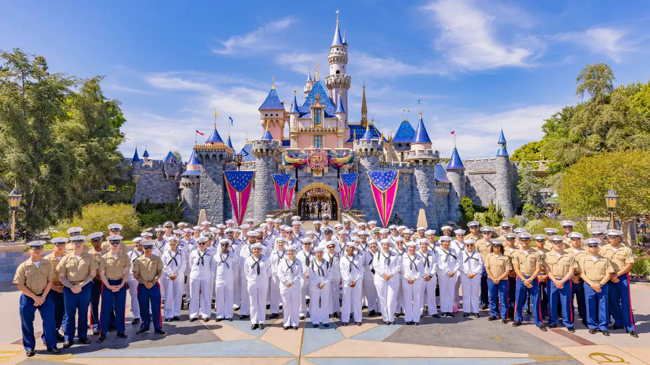 Disneyland Resort Surprises 100 Sailors and Marines With Day at Happiest Place on Earth