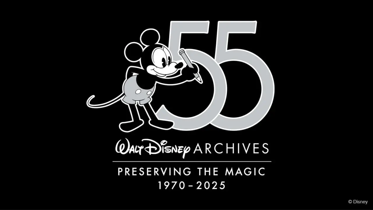 Walt Disney Archives 55th Anniversary Logo