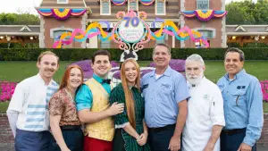 A Lovely Story of a Disneyland Cast Member Family Photo