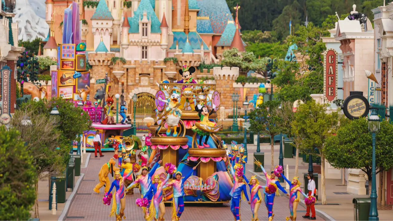 Friendtastic! parade at Hong Kong Disneyland