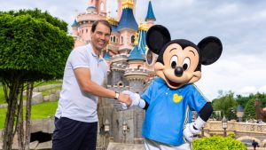 Following French Open Farewell, Rafael Nadal Visits Disneyland Paris