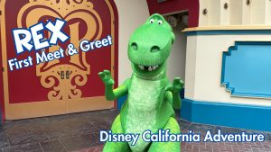 Rex, From the ‘Toy Story’ Franchise, Makes First Appearance at Disney California Adventure