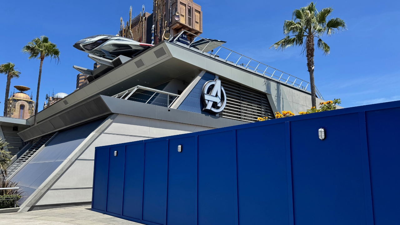 New Walls Go Up as Avengers Campus Expansion Work Continues at Disney California Adventure