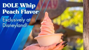 New DOLE Whip Peach Flavor Arrives at Disneyland