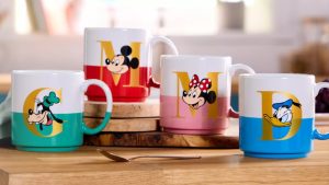 Check Out These Letter Perfect Mugs on Disney Store