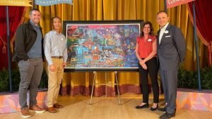 Disneyland Resort 70th Celebration Painting