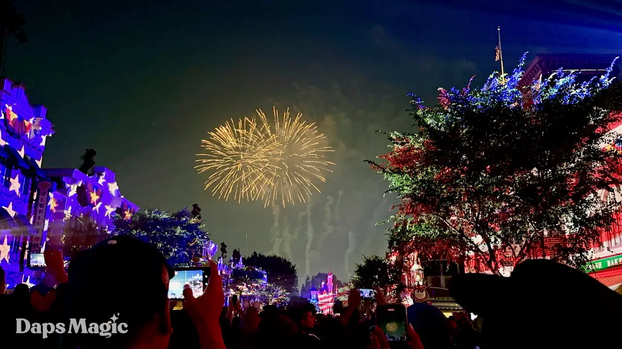 VIDEO: 2025 Disney’s Celebrate America – A Fourth of July Concert in the Sky at Disneyland