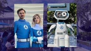 H.E.R.B.I.E. Delights Fans as Fantastic Four Takes Over Tomorrowland at Disneyland