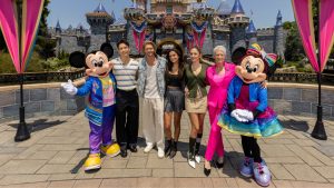 ‘Freakier Friday’ Cast Visit Disneyland for Surprise Pink Slip Performance