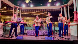 1st Marine Division Band Jazz Combo Performs at Disney California Adventure Over 4th of July Weekend