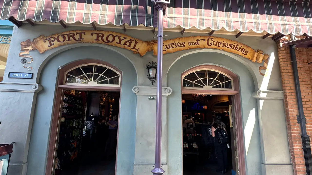 Port Royal Curios and Curiosities Reopens as Store in New Orleans Square at Disneyland