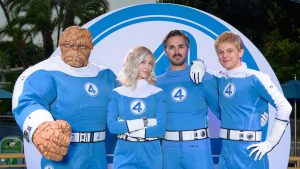 The Fantastic Four Heading to Tomorrowland at Disneyland!