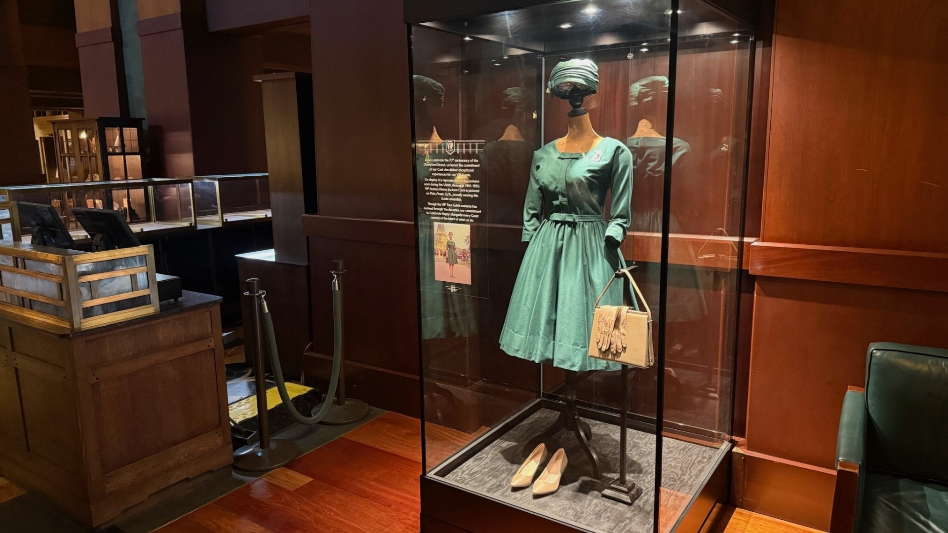 Vintage Disneyland VIP Hostess Costume Now on Display at Disney’s Grand Californian Hotel & Spa