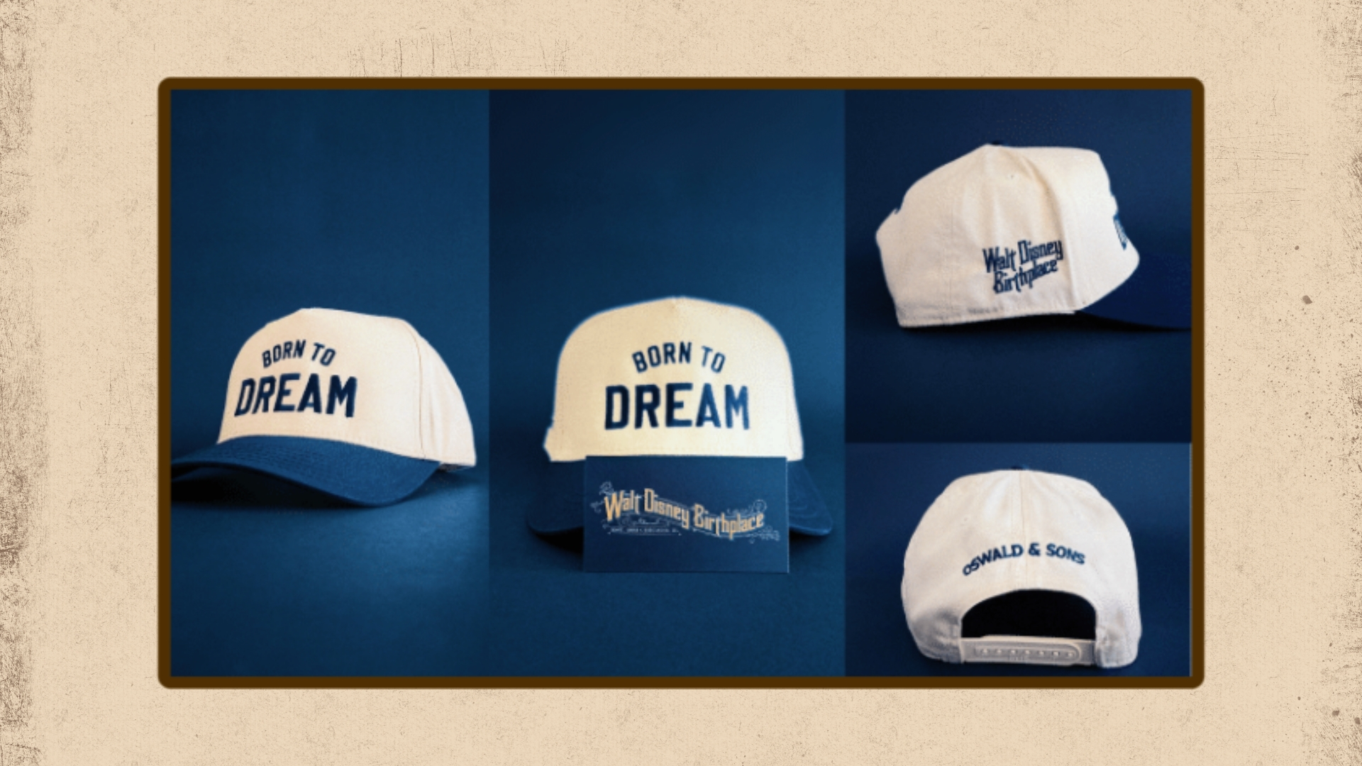 The Walt Disney Birthplace and Oswald & Sons Announce ‘Born to Dream’ Series