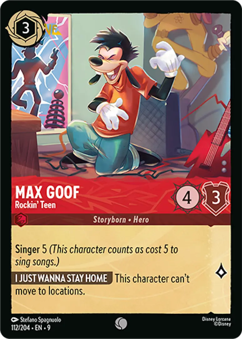 Lorcana TCG Fabled Cards Max Standard