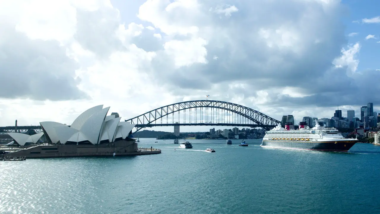 Disney Cruise Line Disney Wonder Sydney Australia