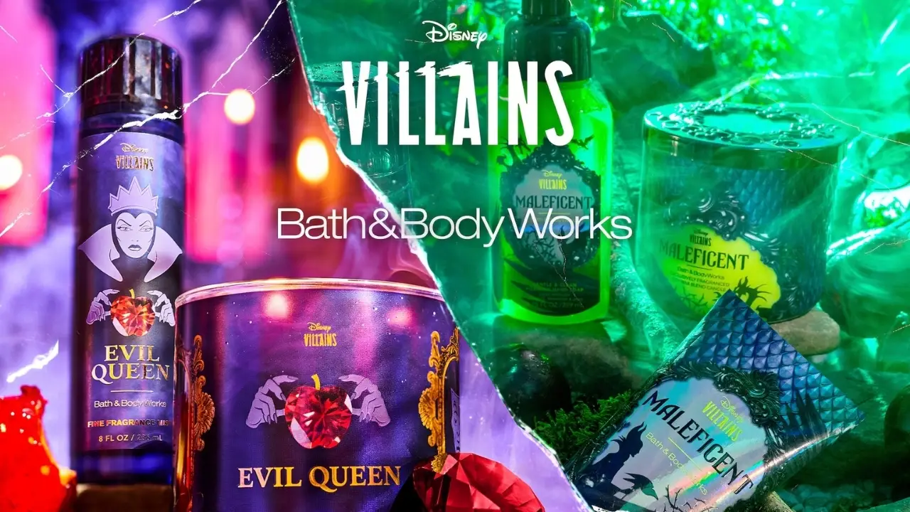 New Disney Villains Collection by Bath & Body Works Announced