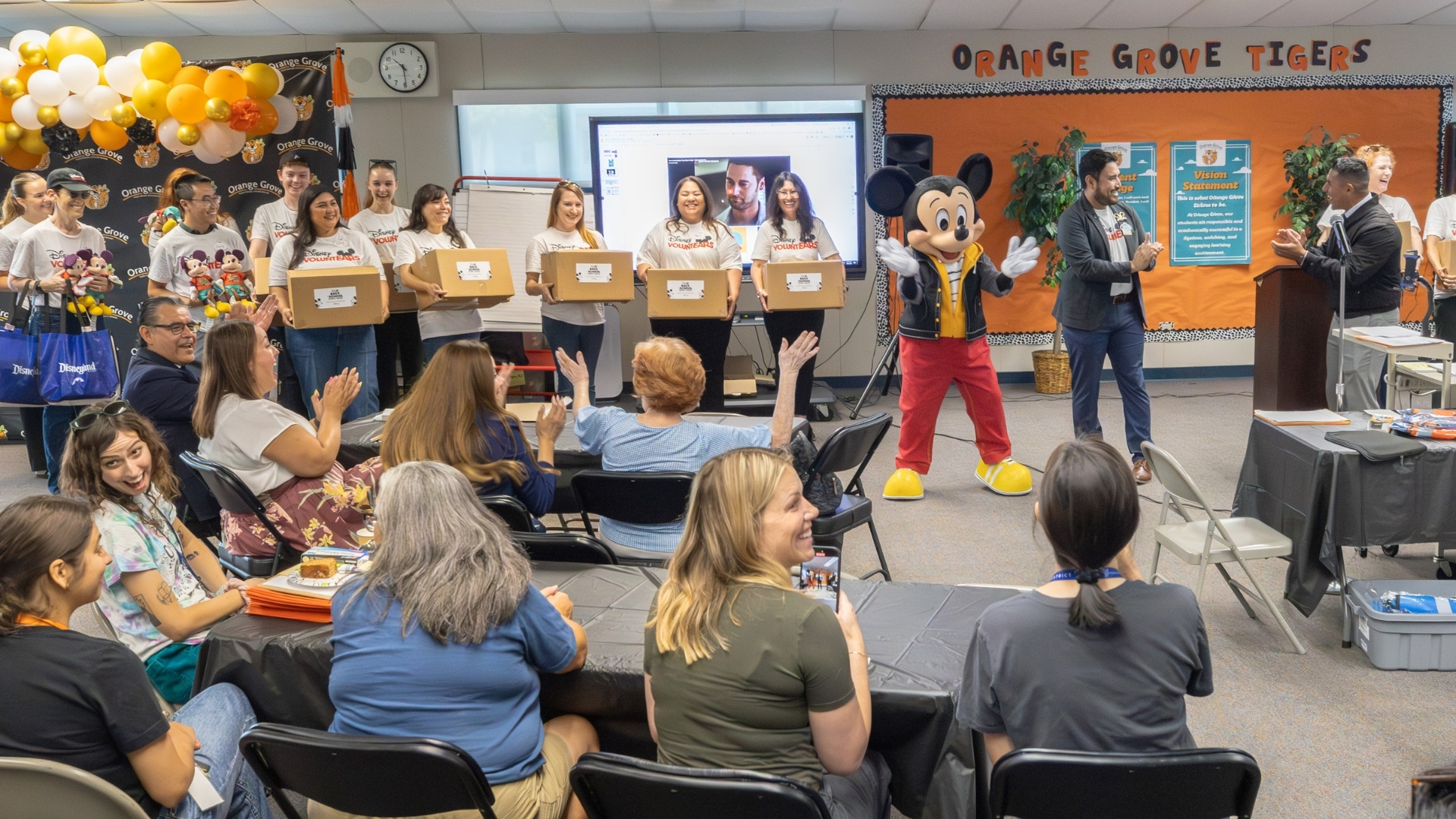 Disneyland Resort Surprises Teachers With School Supplies and Park Tickets