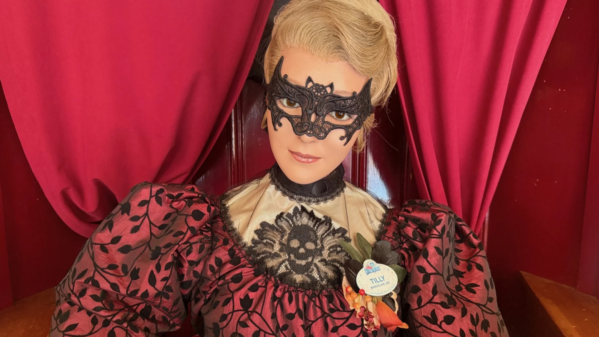 Tilly Gets Ready for Halloween Ahead of Season’s Start at Disneyland