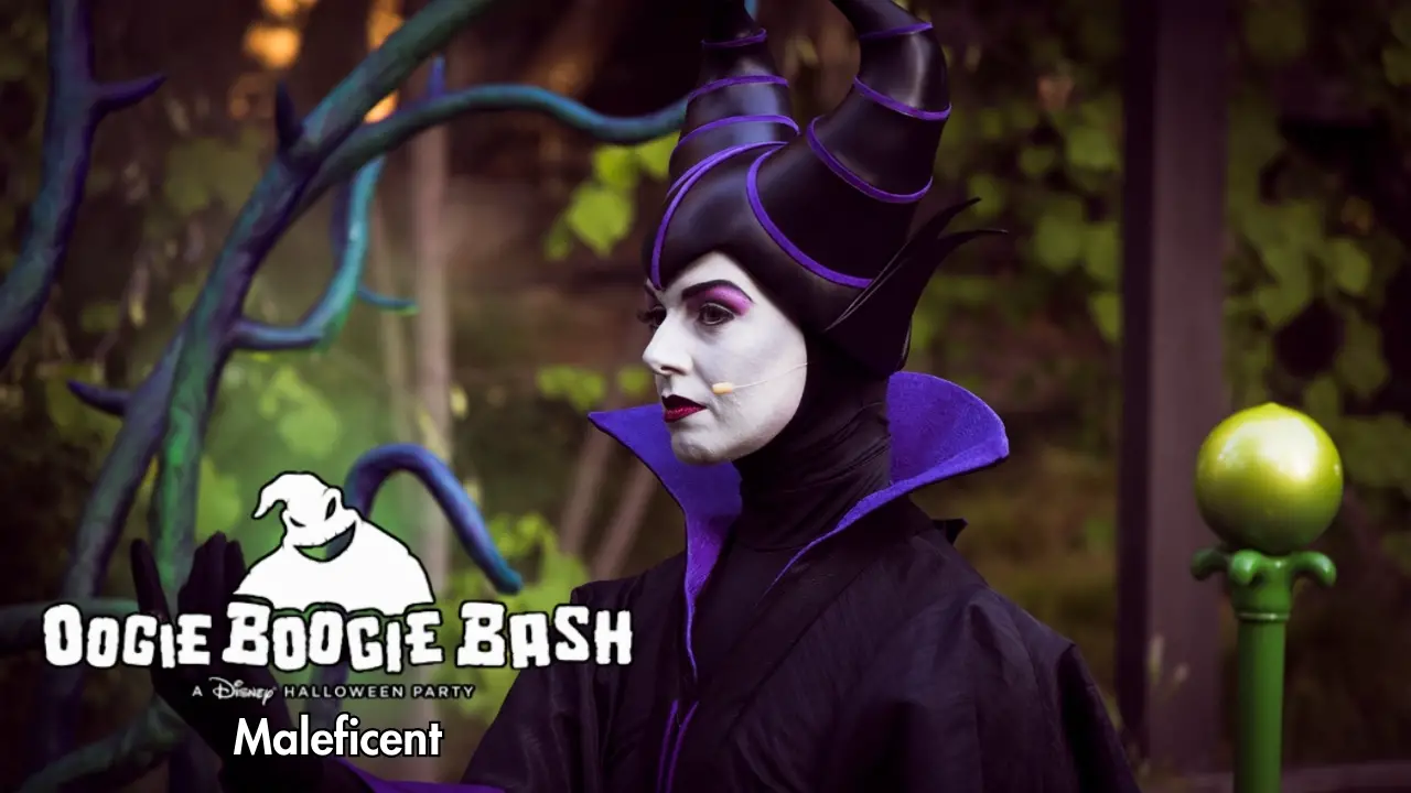 Maleficent Makes Terrifyingly Beautiful Return to Oogie Boogie Bash – A Disney Halloween Party