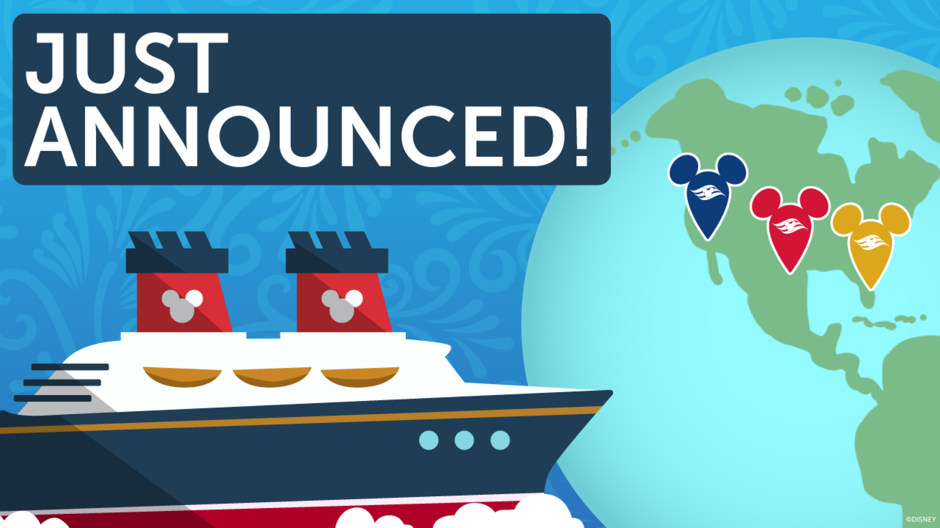 Disney Cruise Line Reveals New Itineraries For Fall 2026 and Spring 2027