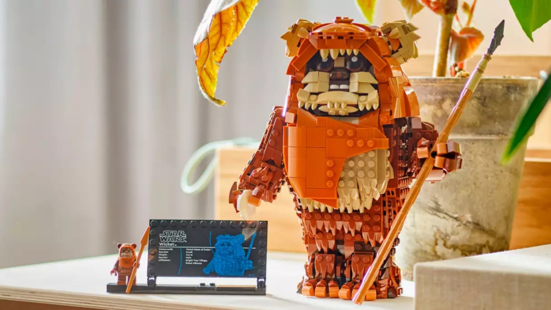 Build Your Own Wicket the Ewok in LEGO