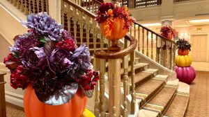 Disneyland Paris Disneyland Hotel Autumn Decorations