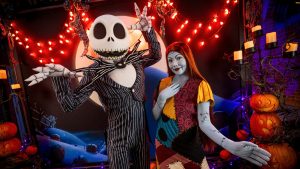 Jack Skellington & Sally at Disneyland