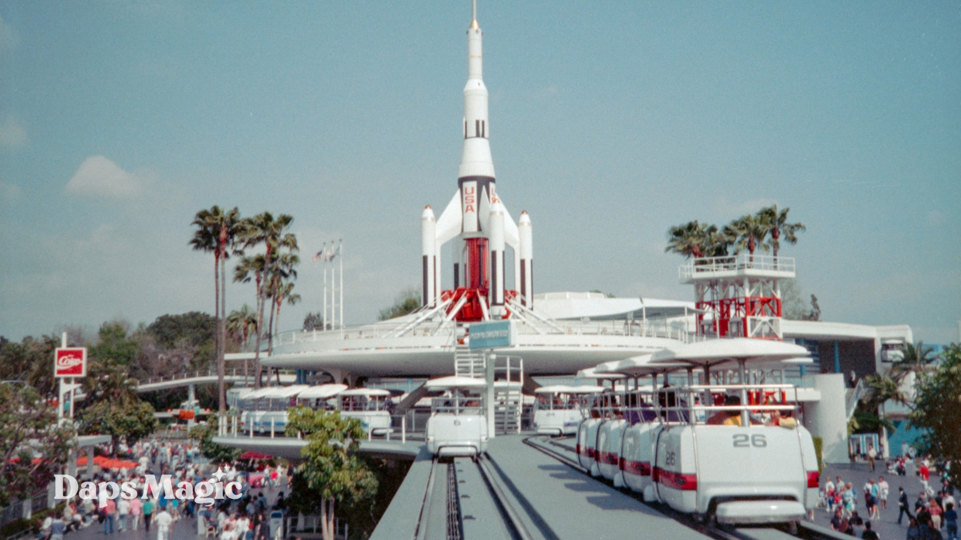 PeopleMover - 30 Years Ago at Disneyland