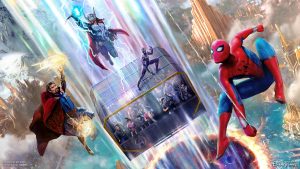 Spider-Man Attraction at Hong Kong Disneyland