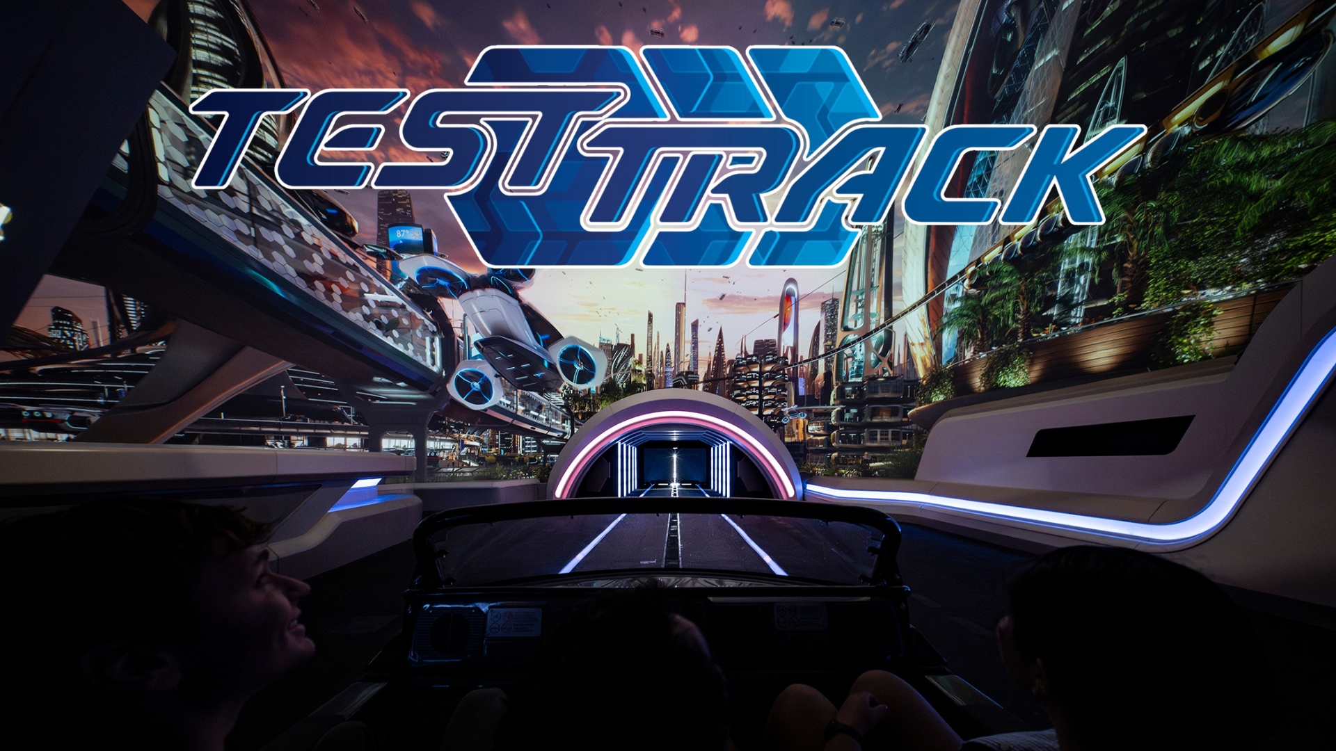 Test Track 3.0 Ride Through