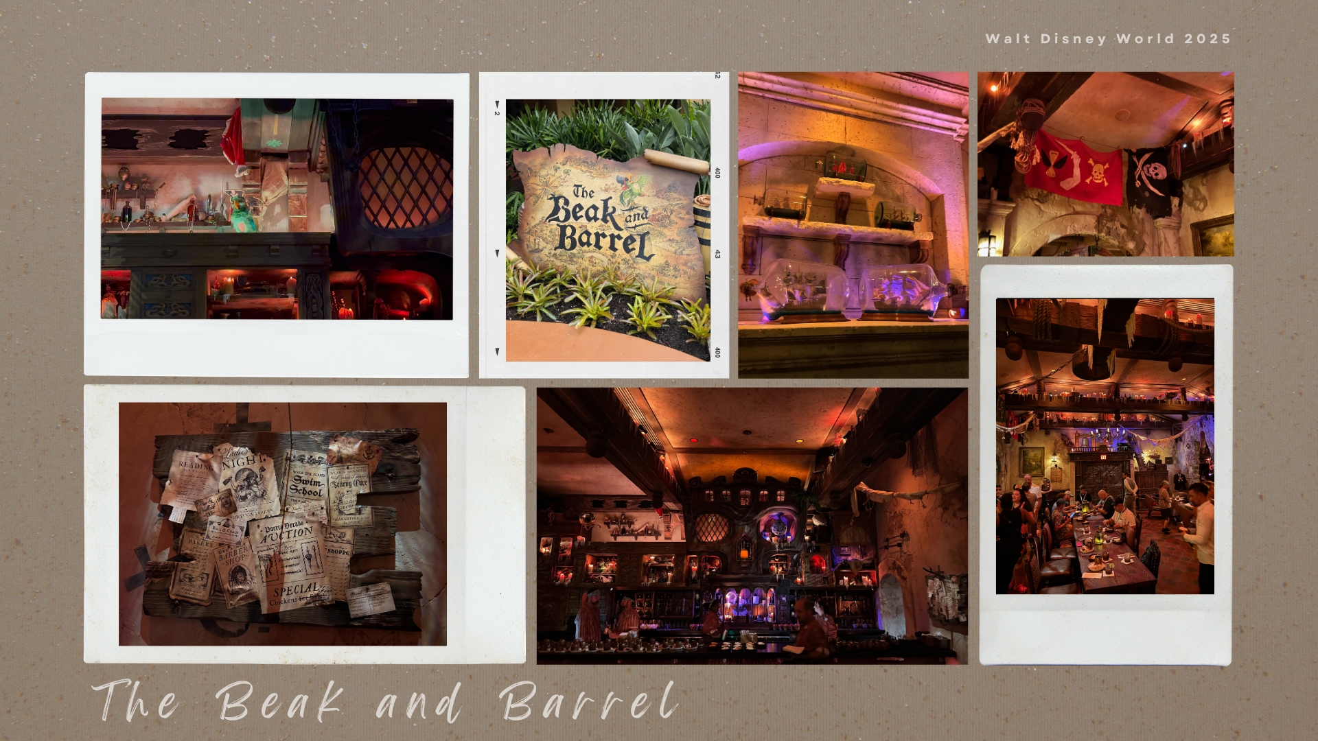 The Beak and Barrel Offers New Immersive Pirates of the Caribbean Experience