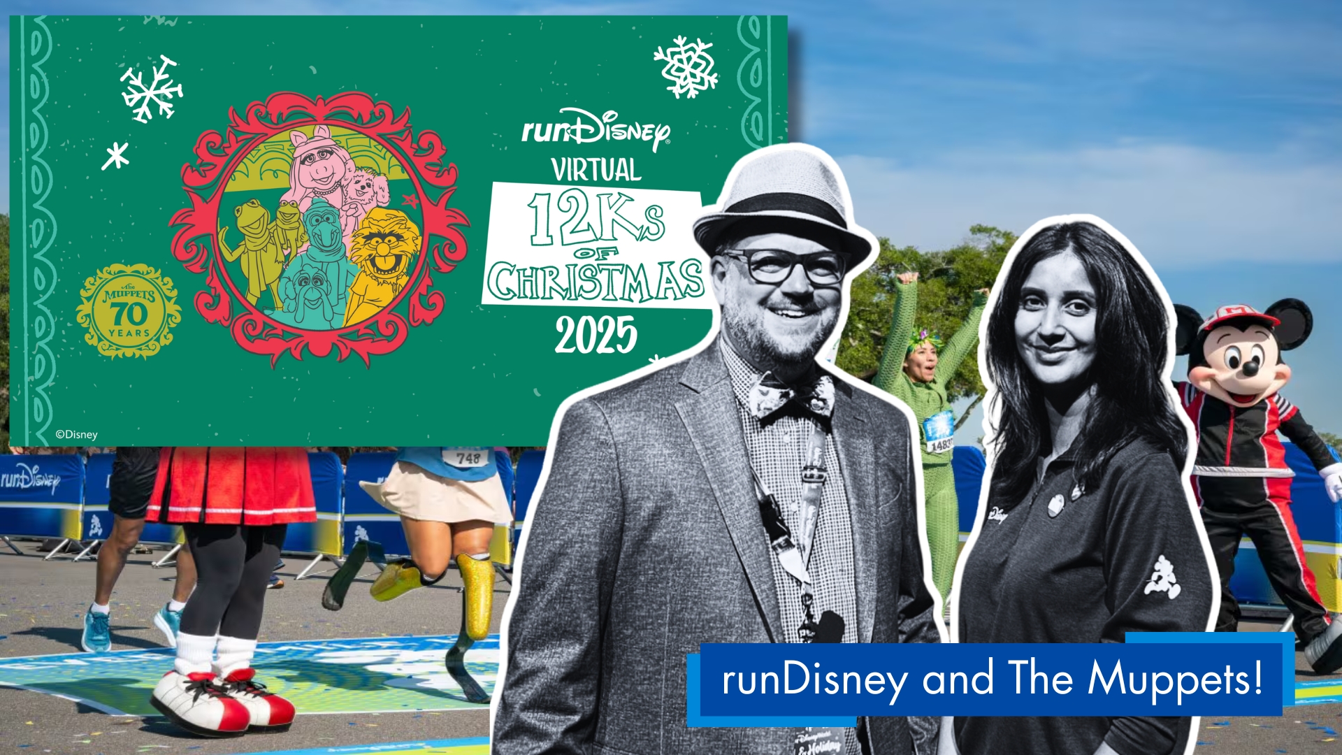 The Muppets and runDisney!