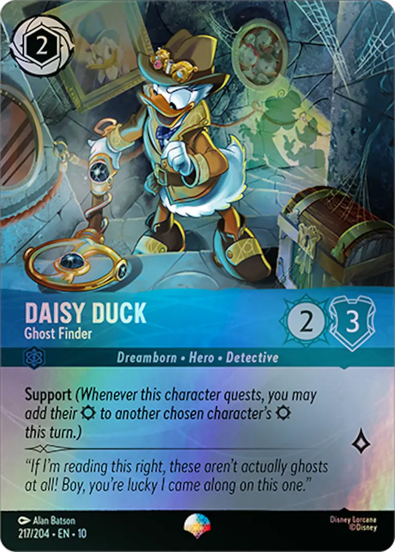 Lorcana Whispers in the Well Set Ghost Hunters Daisy