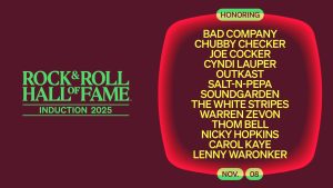 2025 Rock & Roll Hall of Fame Induction Ceremony