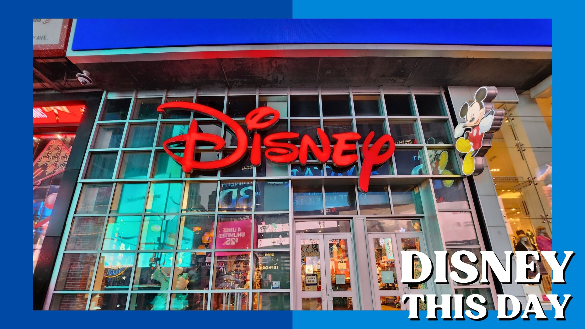Flagship Disney Store | DISNEY THIS DAY | October 21, 2010