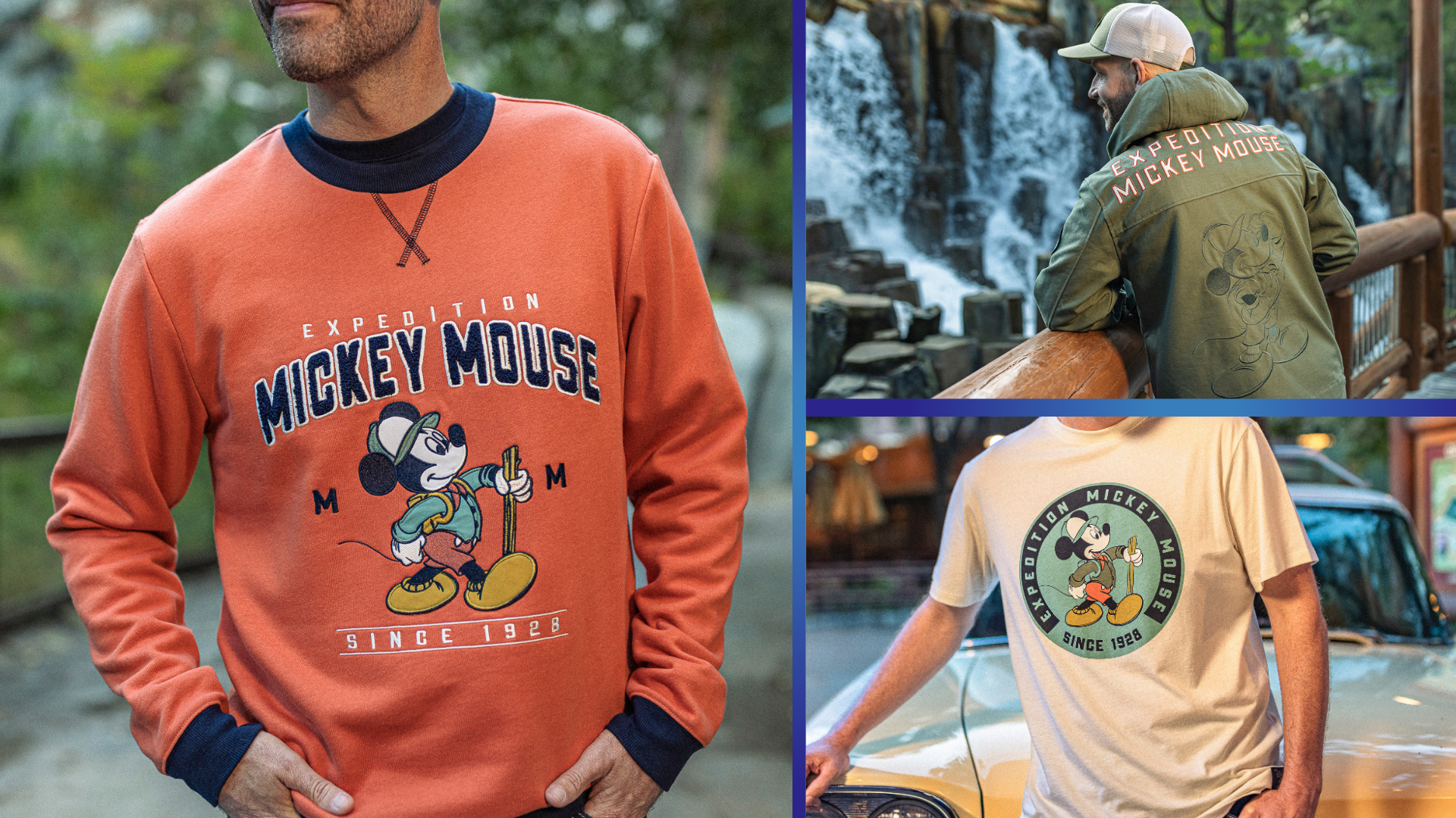 Voice of Mickey Mouse Bret Iwan-Inspired Expedition Mickey Mouse Collection Heading at Disney Parks